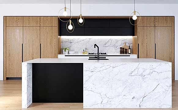 Bianco Carrara Mermer | Ertaş Granit - Mermer Masa - Modoko - Masko