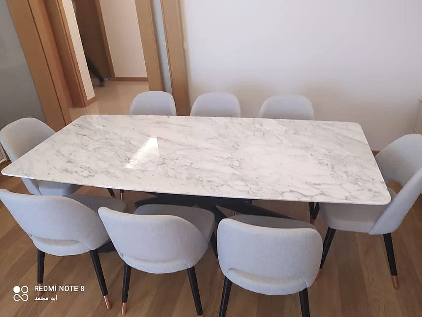 Beyaz Mermer Masa Takımı | Ertaş Granit - Mermer Masa - Modoko - Masko