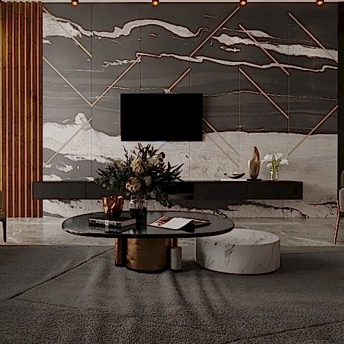  Cordillera Tv Ünitesi | Ertaş Granit - Mermer Masa - Modoko - Masko