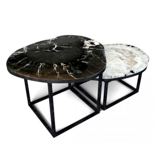 Wood Slice Sehpa | Ertaş Granit - Mermer Masa - Modoko - Masko