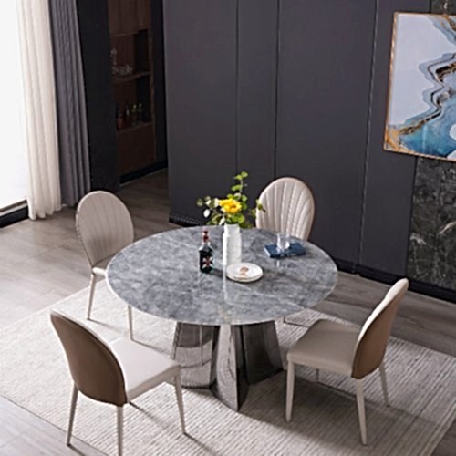 Pietra Grey Marble Yemek Masası 3 | Ertaş Granit - Mermer Masa - Modoko - Masko