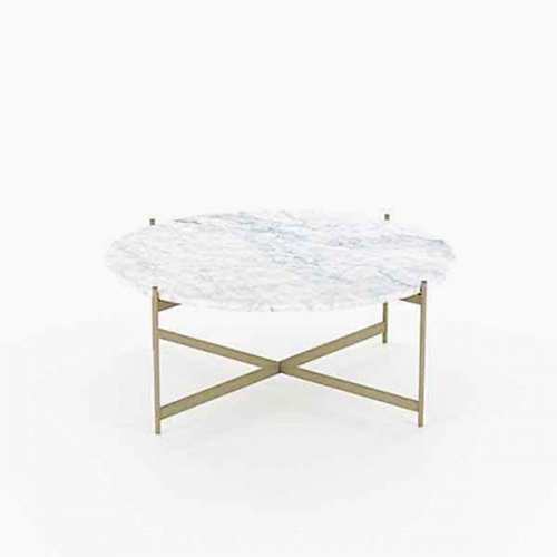 Calacatta Mermer Yan Sehpa | Ertaş Granit - Mermer Masa - Modoko - Masko