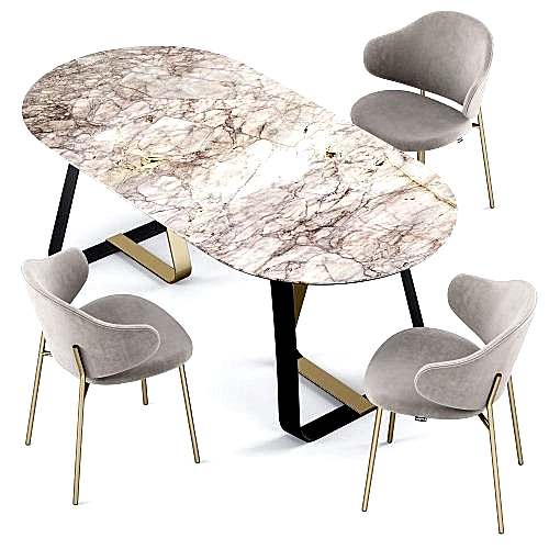 Holly Granit Masa | Ertaş Granit - Mermer Masa - Modoko - Masko