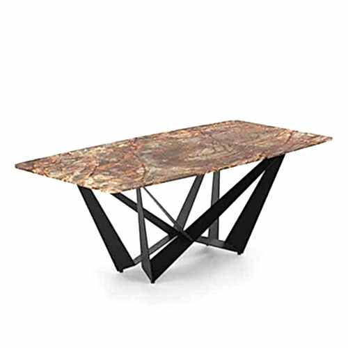  Forest Brown Mermer Masa | Ertaş Granit - Mermer Masa - Modoko - Masko