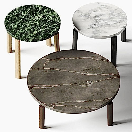 Çoklu Mermer Sehpa | Ertaş Granit - Mermer Masa - Modoko - Masko