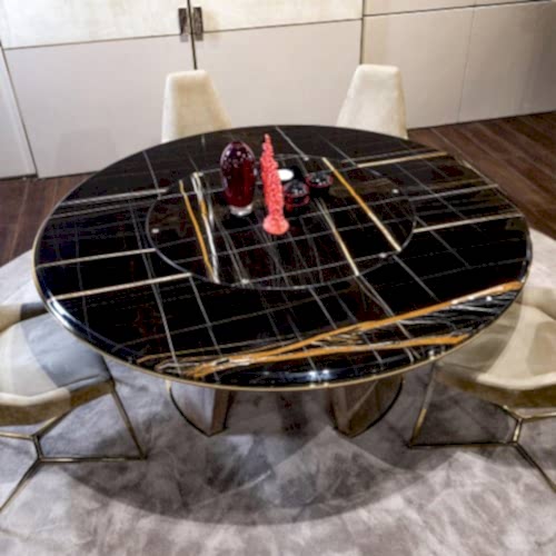 Portoro Gold Mermer Masa 2 | Ertaş Granit - Mermer Masa - Modoko - Masko