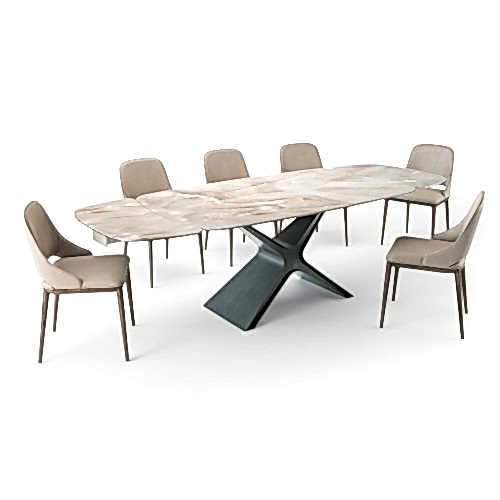 Onyx Mermer Yemek Masası | Ertaş Granit - Mermer Masa - Modoko - Masko